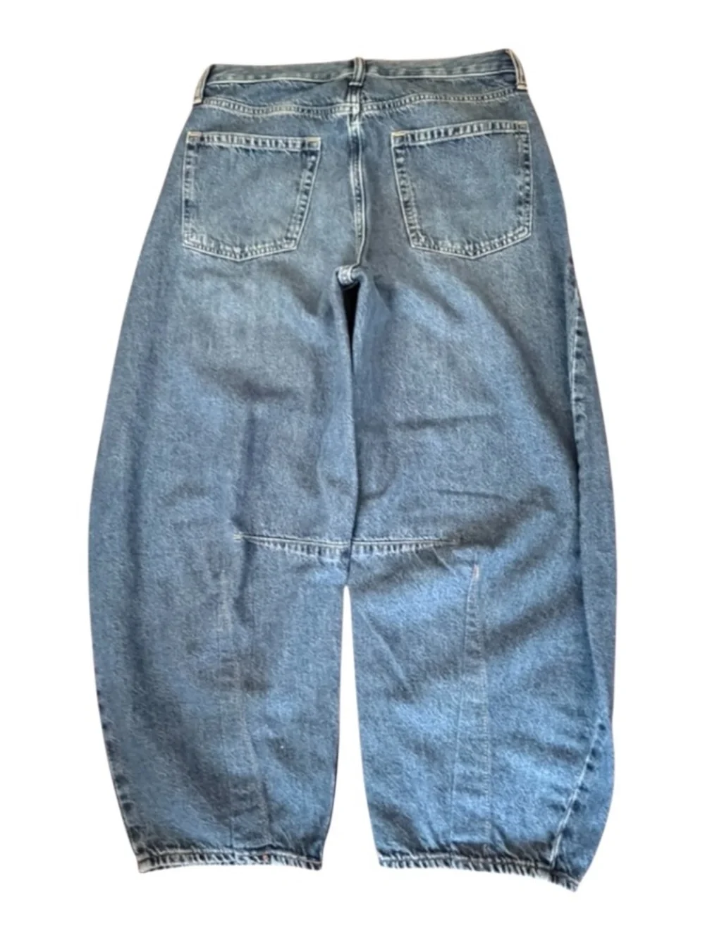 GAP 100% Cotton Hi Rise Horseshoe Jeans 27/4 Short Indigo Re-Posh Excel. Cond.